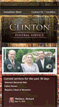 Mobile Screenshot of clintonfuneralservice.com